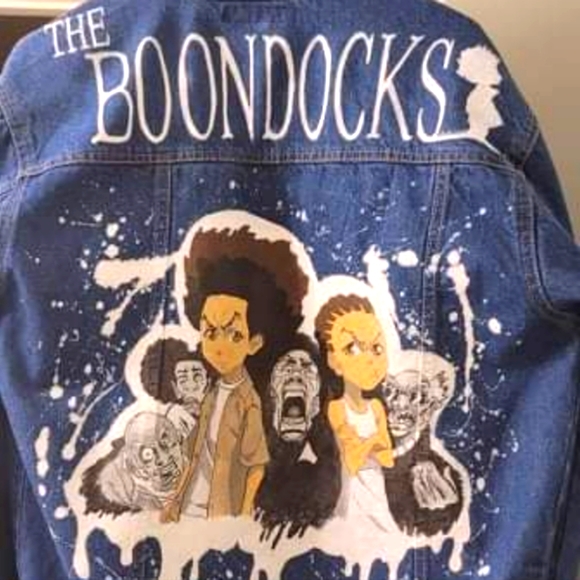 Custom Painted Denim Jacket